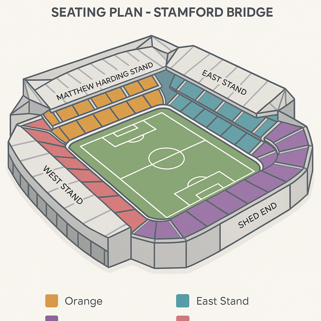 Stamford Bridge Seating Plan