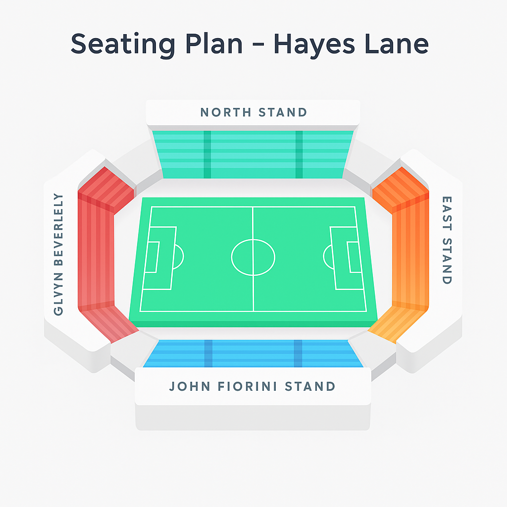 Hayes Lane Seating Plan