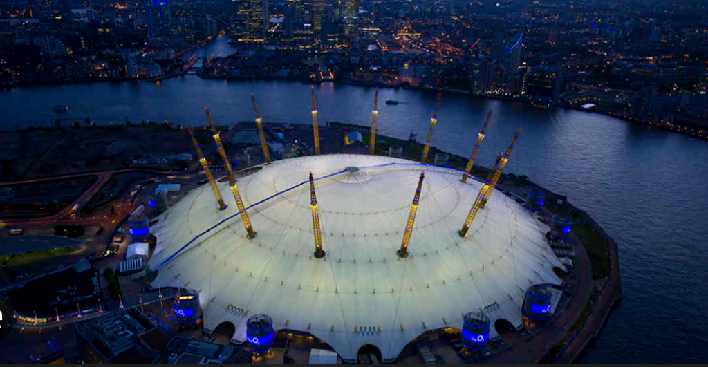 The O2 arena Seating Plan