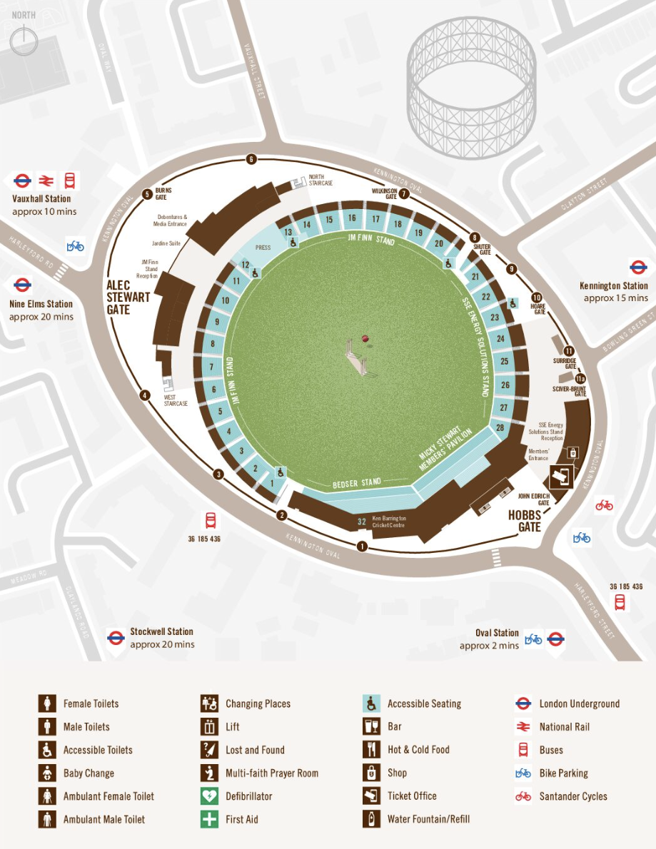 The Oval Seating Guide | Best Seats, Views & Stand Breakdown