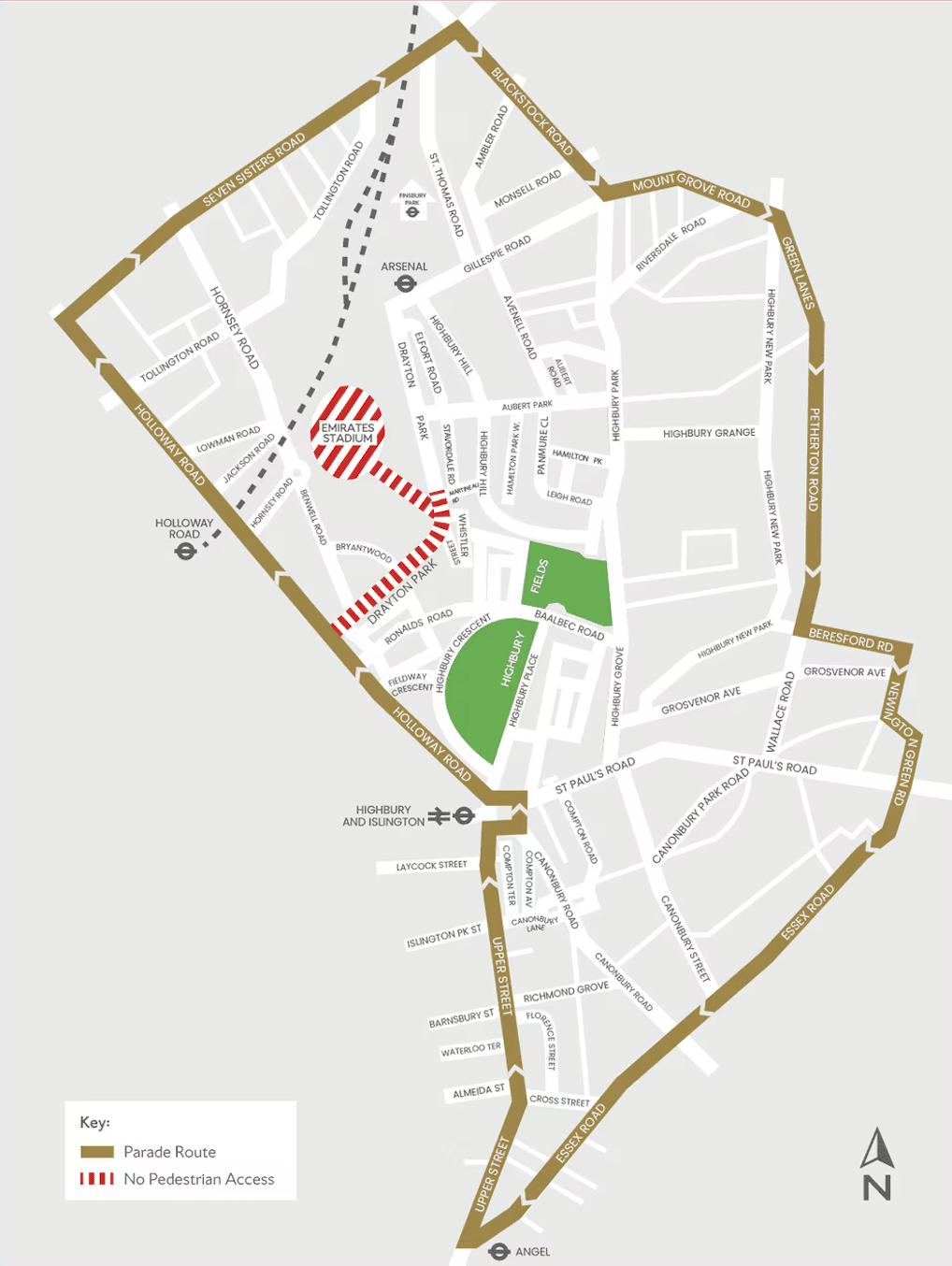 Arsenal Trophy Parade Guide | Route, Best Viewing Spots & Travel Tips