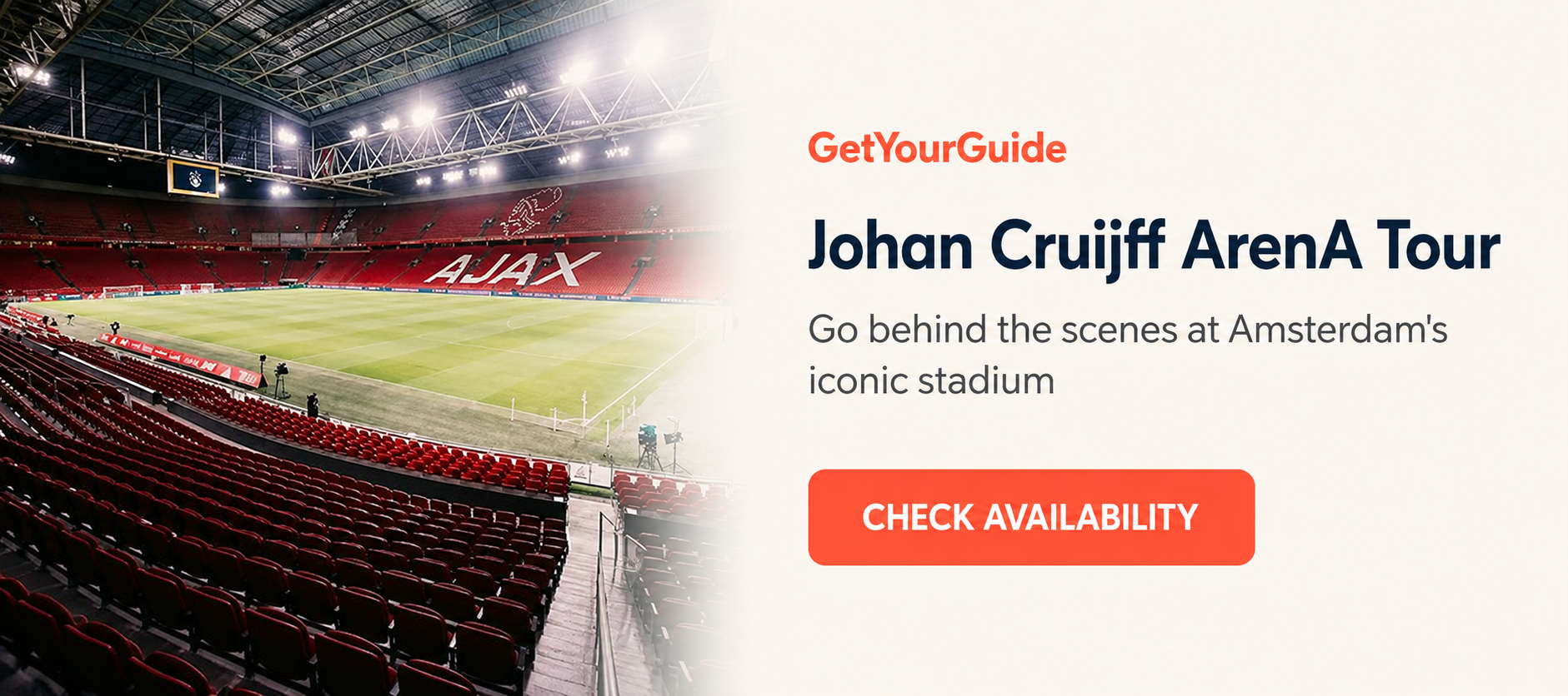 Johan Cruijff ArenA Tour — check availability on GetYourGuide