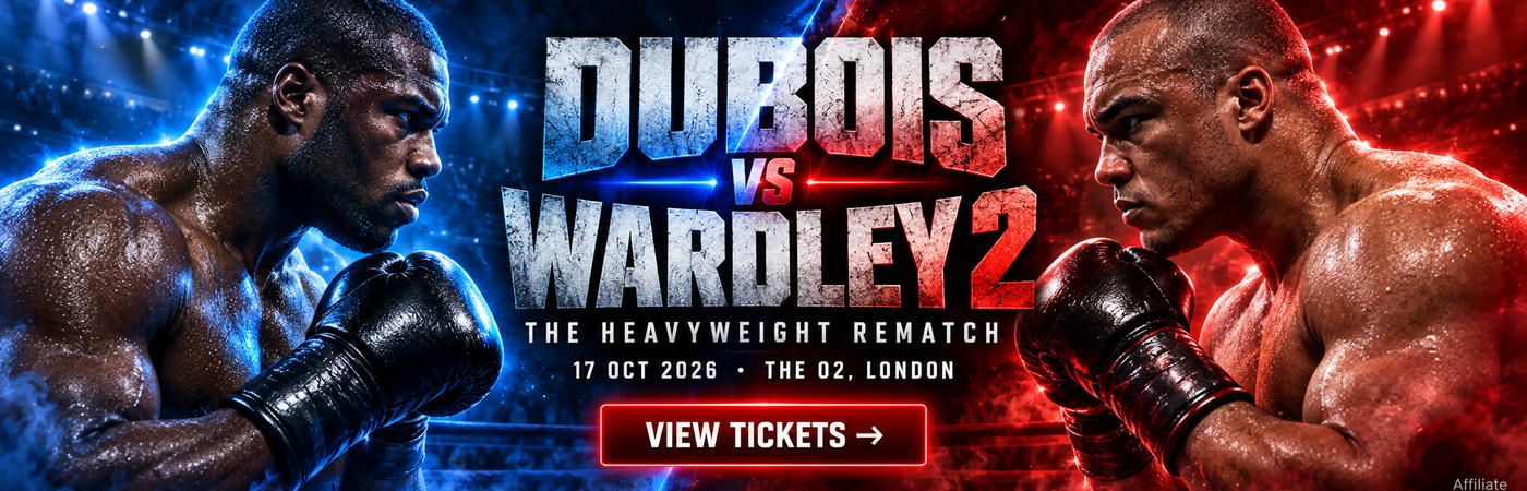 Dubois versus Wardley 2 heavyweight rematch at The O2