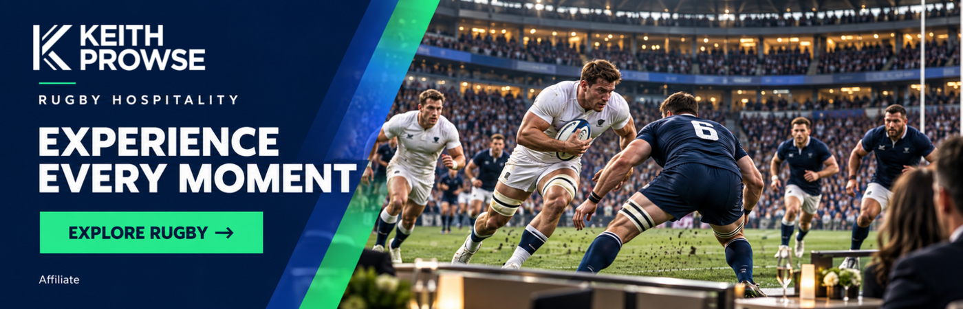 Explore rugby hospitality packages with Keith Prowse