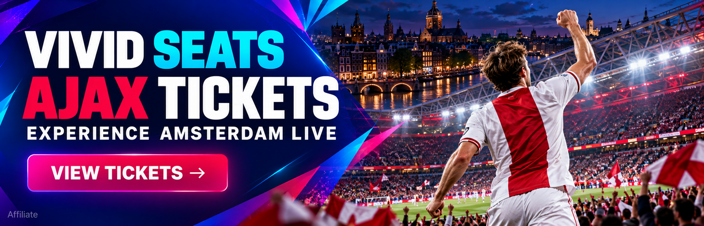 View Ajax football tickets with Vivid Seats